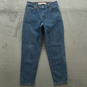 Levi's 550 Jeans Women's Size 6S High-Rise Relaxed Tapered Leg Denim 29" Inseam